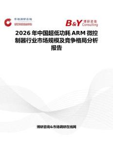 2026年中國超低功耗ARM微控制器行業(yè)市場規(guī)模及競爭格局分析報告