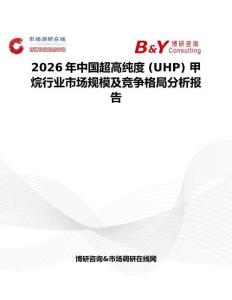 2026年中國超高純度 (UHP) 甲烷行業市場規模及競爭格局分析報告