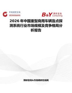 2026年中國重型商用車輛盲點探測系統(tǒng)行業(yè)市場規(guī)模及競爭格局分析報告
