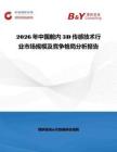 2026年中國艙內3D傳感技術行業市場規模及競爭格局分析報告