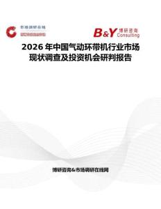 2026年中國氣動環帶機行業市場現狀調查及投資機會研判報告