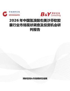 2026年中國氫溴酸右美沙芬軟膠囊行業(yè)市場現(xiàn)狀調查及投資機會研判報告