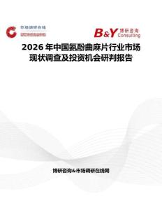 2026年中國氨酚曲麻片行業(yè)市場現(xiàn)狀調(diào)查及投資機(jī)會(huì)研判報(bào)告