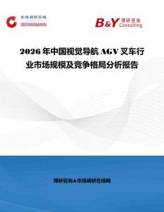 2026年中國視覺導航AGV叉車行業市場規模及競爭格局分析報告
