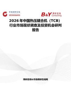 2026年中國熱壓鍵合機（TCB）行業市場現狀調查及投資機會研判報告