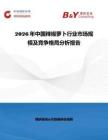 2026年中國辣椒蘿卜行業市場規模及競爭格局分析報告