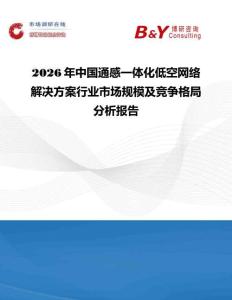2026年中国通感一体化低空网络解决方案行业市场规模及竞争格局分析报告