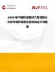2026年中国热浸镀锌六角螺母行业市场现状调查及投资机会研判报告