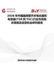 2026年中國晶閘管開關(guān)電抗器和電容器(TSR和TSC)行業(yè)市場現(xiàn)狀調(diào)查及投資機會研判報告