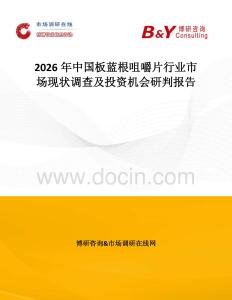 2026年中國(guó)板藍(lán)根咀嚼片行業(yè)市場(chǎng)現(xiàn)狀調(diào)查及投資機(jī)會(huì)研判報(bào)告