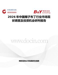 2026年中國椰子布丁行業市場現狀調查及投資機會研判報告