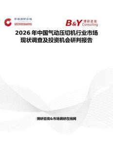 2026年中國氣動壓切機行業市場現狀調查及投資機會研判報告