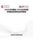 2026年中國氙-136行業市場現狀調查及投資機會研判報告
