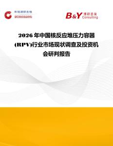 2026年中國核反應堆壓力容器(RPV)行業市場現狀調查及投資機會研判報告