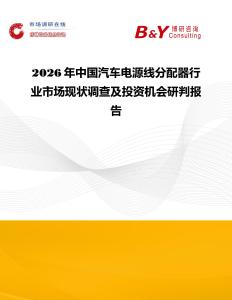2026年中國(guó)汽車(chē)電源線(xiàn)分配器行業(yè)市場(chǎng)現(xiàn)狀調(diào)查及投資機(jī)會(huì)研判報(bào)告