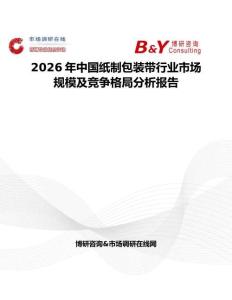 2026年中国纸制包装带行业市场规模及竞争格局分析报告