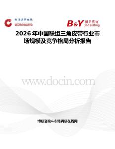 2026年中國(guó)聯(lián)組三角皮帶行業(yè)市場(chǎng)規(guī)模及競(jìng)爭(zhēng)格局分析報(bào)告