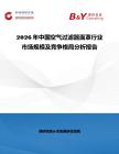 2026年中國空氣過濾器面罩行業市場規模及競爭格局分析報告
