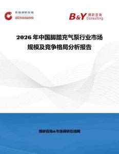2026年中國腳踏充氣泵行業(yè)市場規(guī)模及競爭格局分析報告