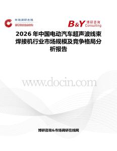 2026年中国电动汽车超声波线束焊接机行业市场规模及竞争格局分析报告