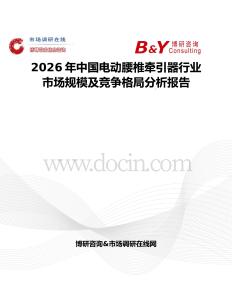 2026年中國電動腰椎牽引器行業(yè)市場規(guī)模及競爭格局分析報告