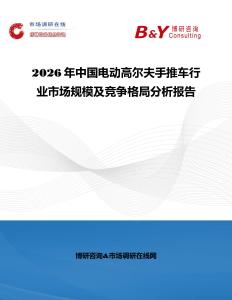 2026年中國電動高爾夫手推車行業(yè)市場規(guī)模及競爭格局分析報告