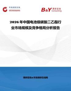 2026年中國(guó)電池級(jí)碳酸二乙酯行業(yè)市場(chǎng)規(guī)模及競(jìng)爭(zhēng)格局分析報(bào)告