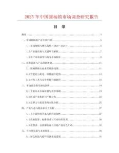 2025年中國圓柄鎖市場調(diào)查研究報告