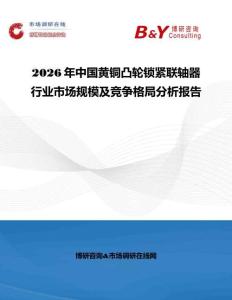 2026年中國(guó)黃銅凸輪鎖緊聯(lián)軸器行業(yè)市場(chǎng)規(guī)模及競(jìng)爭(zhēng)格局分析報(bào)告