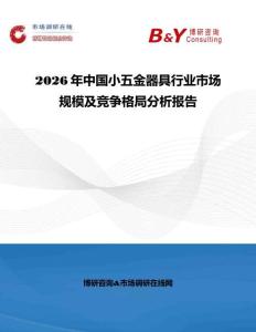 2026年中國小五金器具行業市場規模及競爭格局分析報告
