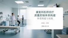 康復科醫師治療質量控制體系構建與實踐