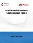 2026年中國制檸檬水用糖漿行業市場規模及競爭格局分析報告