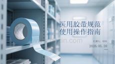 医用胶带规范使用操作指南