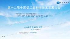 2025第十二屆中國鋁工業(yè)科學(xué)技術(shù)發(fā)展大會(huì)：2025年電解鋁行業(yè)形勢分析