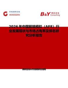 2026年中國前端模擬（AFE）行業發展現狀與市場占有率及排名研究分析報告
