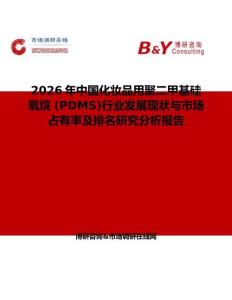 2026年中国化妆品用聚二甲基硅氧烷 (PDMS)行业发展现状与市场占有率及排名研究分析报告