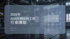 2026年鋼結構工程行業規劃