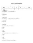 ICU護士危重癥監護技能考核題庫