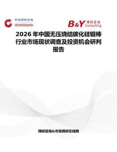 2026年中國(guó)無(wú)壓燒結(jié)碳化硅輥棒行業(yè)市場(chǎng)現(xiàn)狀調(diào)查及投資機(jī)會(huì)研判報(bào)告