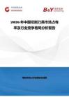 2026年中國切削刀具市場占有率及行業(yè)競爭格局分析報告