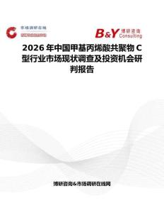 2026年中国甲基丙烯酸共聚物C型行业市场现状调查及投资机会研判报告