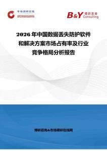 2026年中國數(shù)據(jù)丟失防護(hù)軟件和解決方案市場占有率及行業(yè)競爭格局分析報告