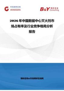 2026年中國數(shù)據(jù)中心滅火劑市場占有率及行業(yè)競爭格局分析報告