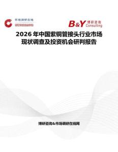 2026年中国紫铜管接头行业市场现状调查及投资机会研判报告
