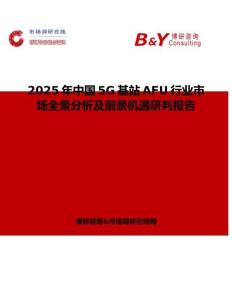 2025年中國5G基站AFU行業(yè)市場全景分析及前景機(jī)遇研判報告
