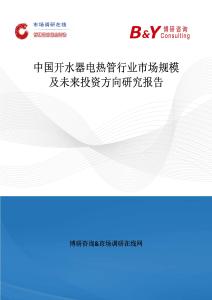 中國開水器電熱管行業(yè)市場規(guī)模及未來投資方向研究報告