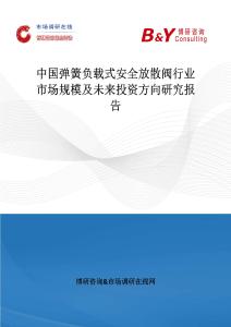 中國(guó)彈簧負(fù)載式安全放散閥行業(yè)市場(chǎng)規(guī)模及未來(lái)投資方向研究報(bào)告