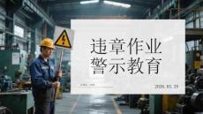 違章作業警示教育