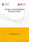 中國HEV行業市場前景預測及投資價值評估分析報告