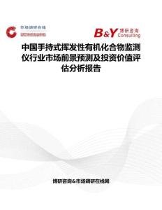 中國手持式揮發性有機化合物監測儀行業市場前景預測及投資價值評估分析報告